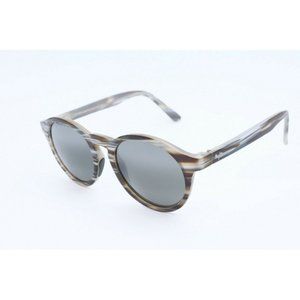 Maui Jim Pineapple MJ 784-14D Grey Brown Sunglasses Gray Polarized Lenses NEW